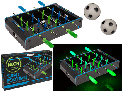 Tischfussball-Kicker "Glow in the Dark"