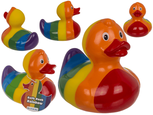 Regenbogen-Quietsche-Ente "Pride"