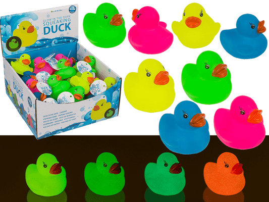 Mini-Quietsche-Ente "Glow in the Dark"