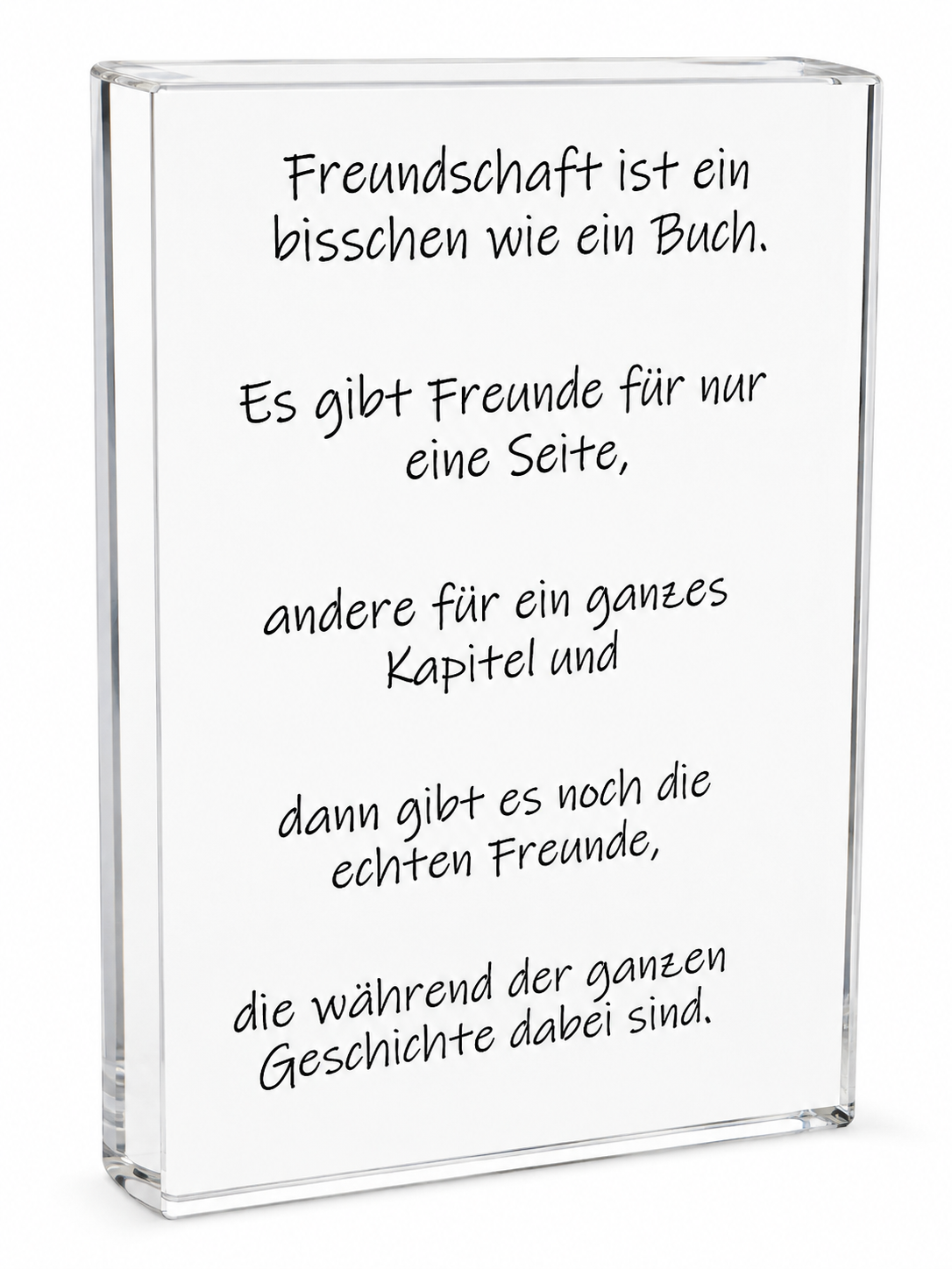 Buchvase "Freundschaft"