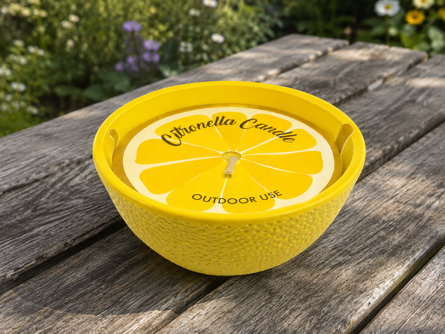 GuGus Citronella Kerze Zitrone
