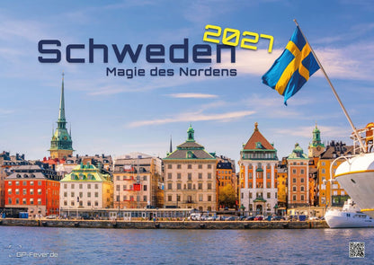 Schweden Kalender 2027 - Magie des Nordens (DIN A2, 42 x 59.4 cm)