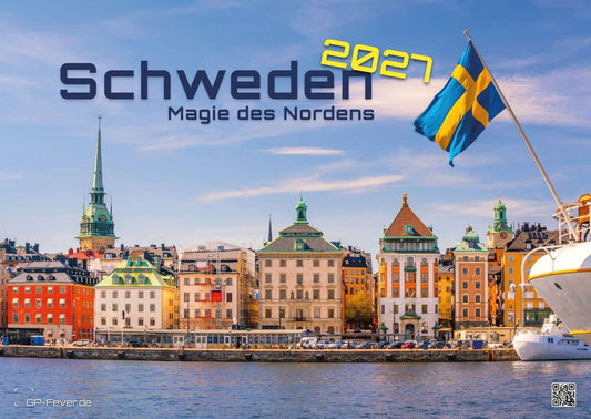 Schweden Kalender 2027 - Magie des Nordens (DIN A2, 42 x 59.4 cm)