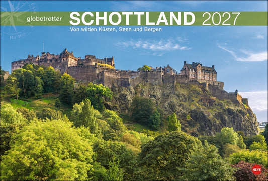 Schottland Globetrotter Kalender 2027 - Von wilden Küsten, Seen und Bergen (39 x 58 cm)