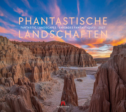 Phantastische Landschaften Kalender 2027 (48 x 54 cm)