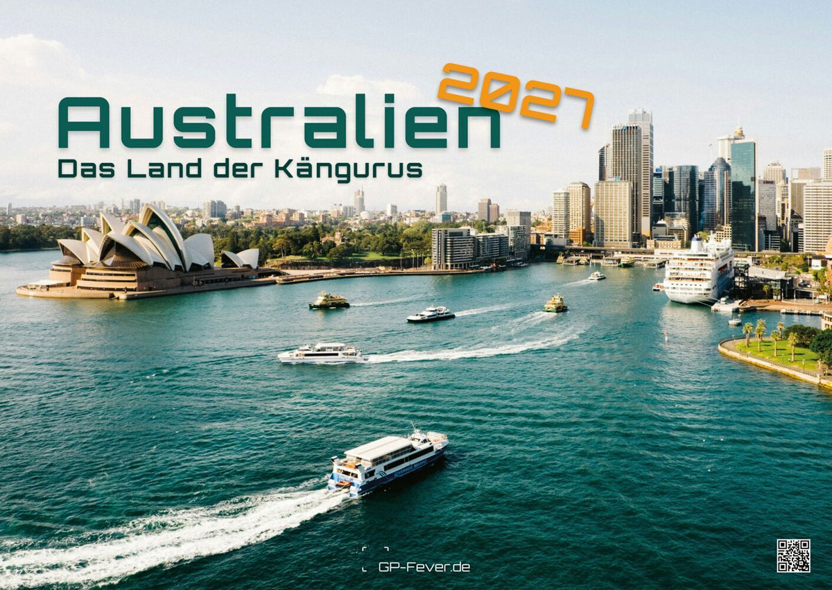 Australien Kalender 2027- das Land der Kängurus (DIN A2, 42 x 59.4 cm)