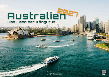 Australien Kalender 2027- das Land der Kängurus (DIN A2, 42 x 59.4 cm)