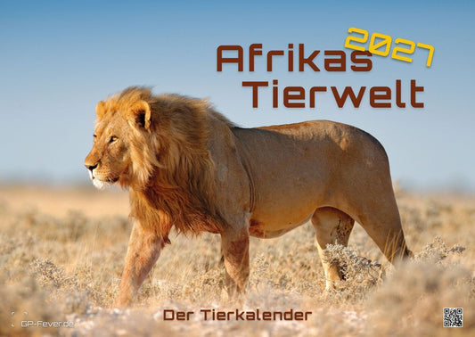 Afrikas Tierwelt Kalender 2027 (DIN A2, 42 x 59.4 cm)