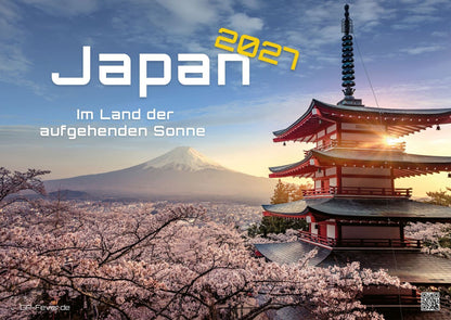 Japan Kalender 2027 - Im Land der aufgehenden Sonne (DIN A2, 42 x 59.4 cm)