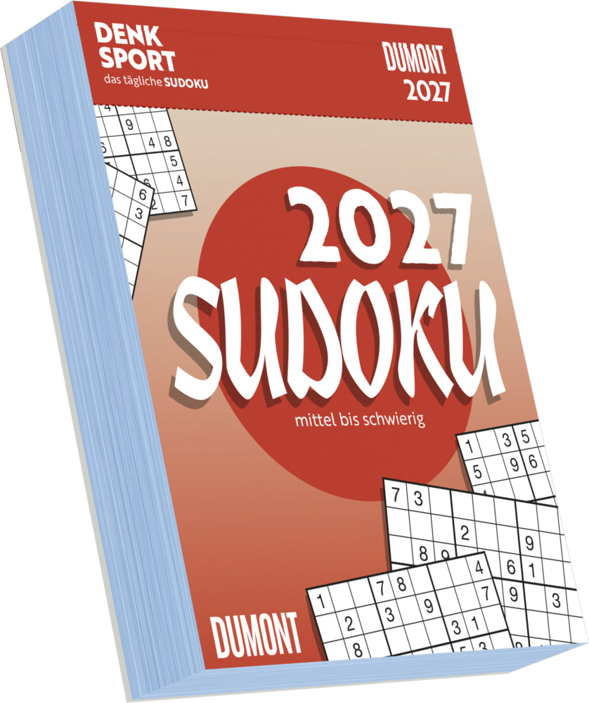 Sudoku - Tagesabreisskalender 2027 (15 x 11 cm)