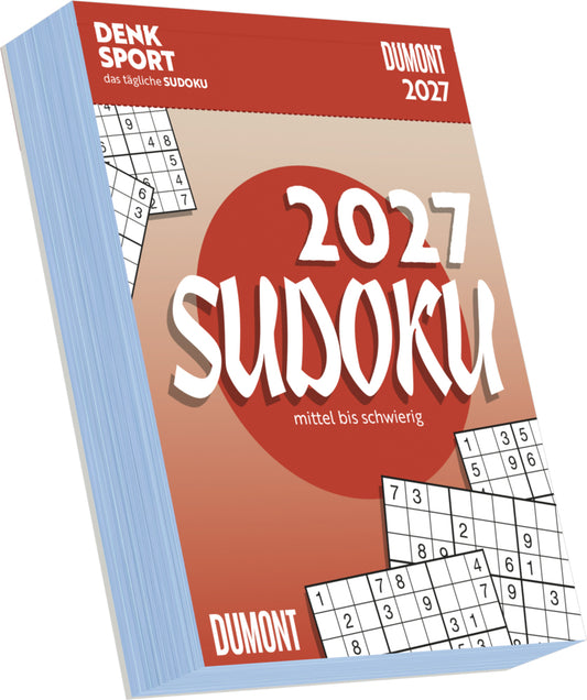 Sudoku - Tagesabreisskalender 2027 (15 x 11 cm)