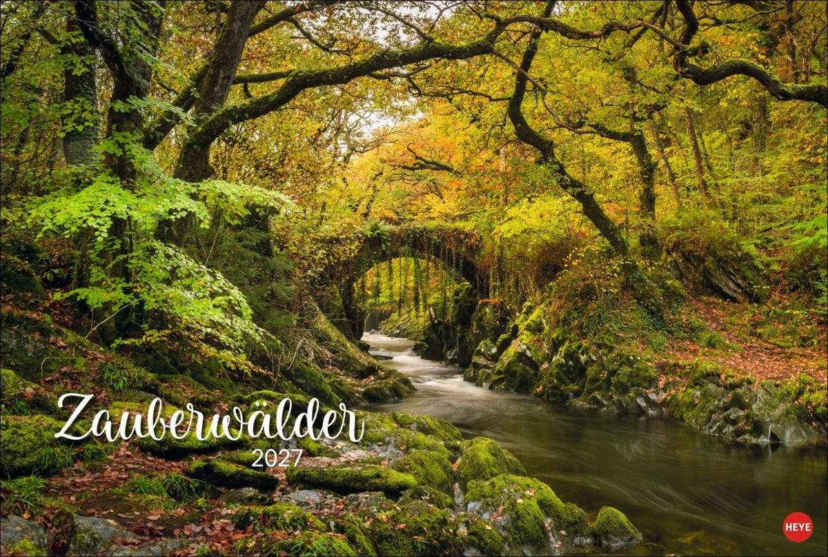 Zauberwälder Kalender 2027 (39 x 58 cm)