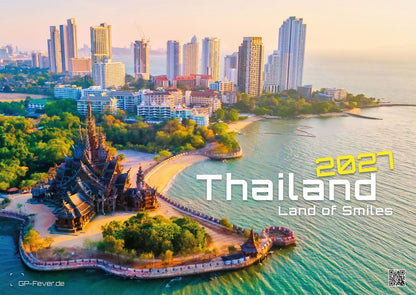 Thailand Kalender 2027 - Land of Smiles (DIN A2, 42 x 59.4 cm)