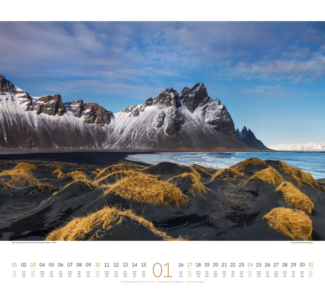 Phantastische Landschaften Kalender 2027 (48 x 54 cm)