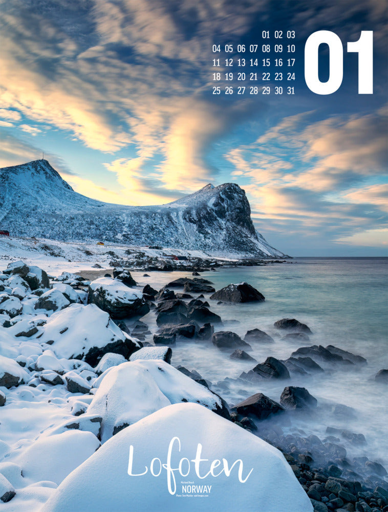 Wonderful World Kalender 2027 (66 x 24 cm)