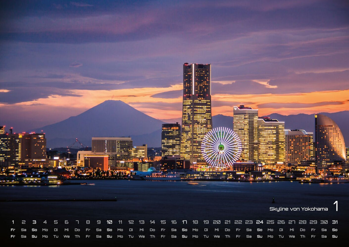 Japan Kalender 2027 - Im Land der aufgehenden Sonne (DIN A2, 42 x 59.4 cm)