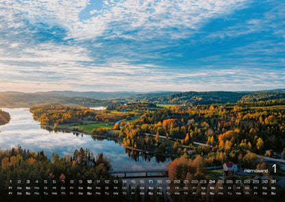 Schweden Kalender 2027 - Magie des Nordens (DIN A2, 42 x 59.4 cm)