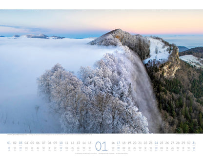 Naturkräfte Kalender 2027 - Wetterphänomene und Naturgewalten (42 x 54 cm)