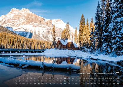 Kanada Kalender 2027 - Abenteuer Natur (DIN A2, 42 x 49.4 cm)