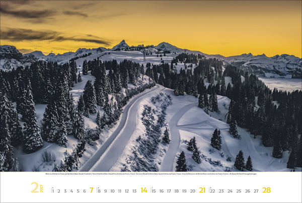 Berge Kalender 2027 (39 x 58 cm)