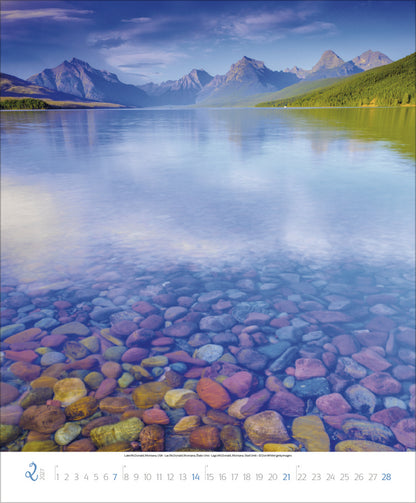 Bezaubernde Augenblicke in der Natur 2027 (55 x 45 cm)