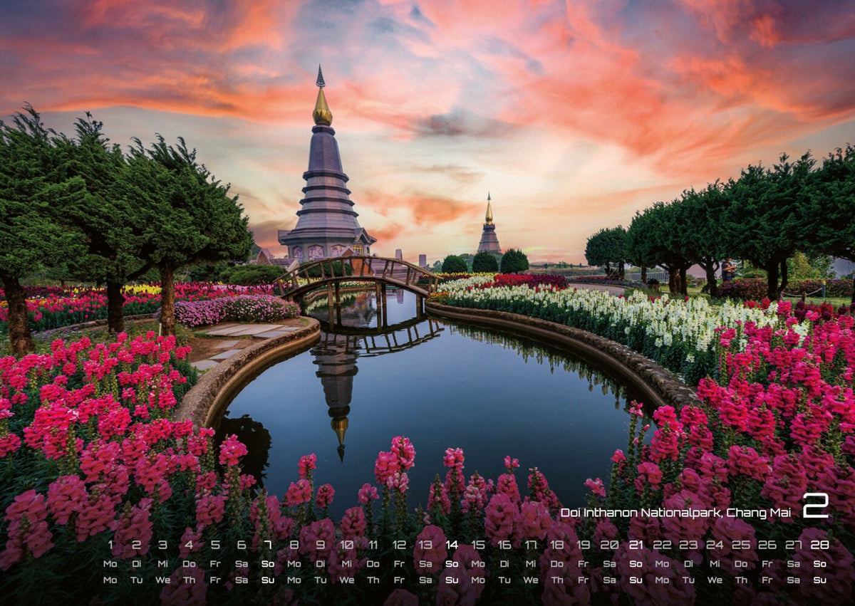 Thailand Kalender 2027 - Land of Smiles (DIN A2, 42 x 59.4 cm)