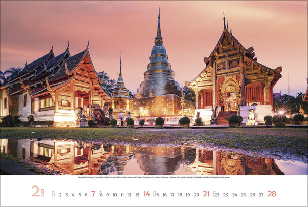 Sehnsuchtsorte Kalender 2027 (39 x 58 cm)