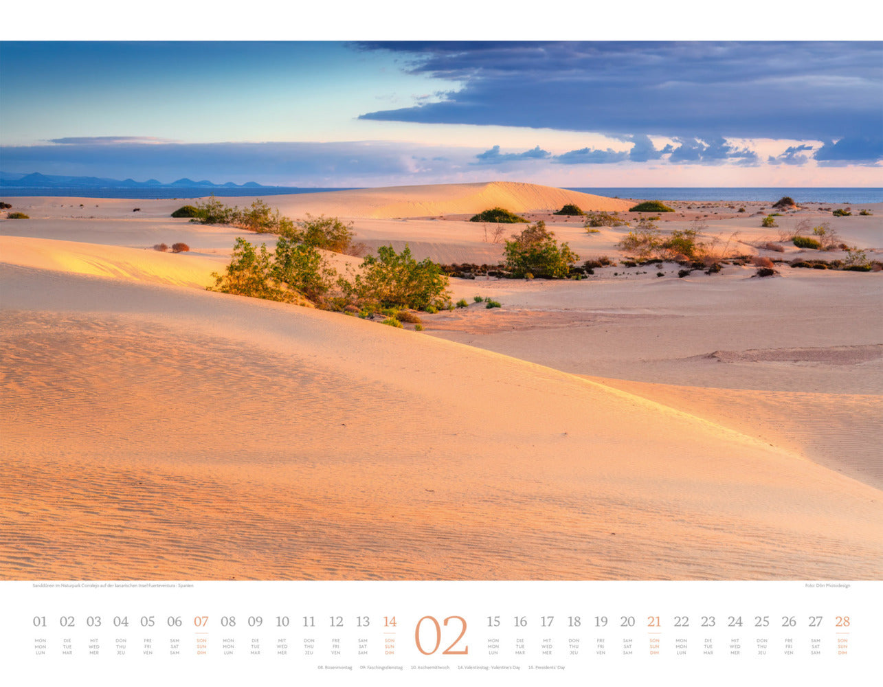 Morgenlicht Kalender 2027 (42 x 54 cm)