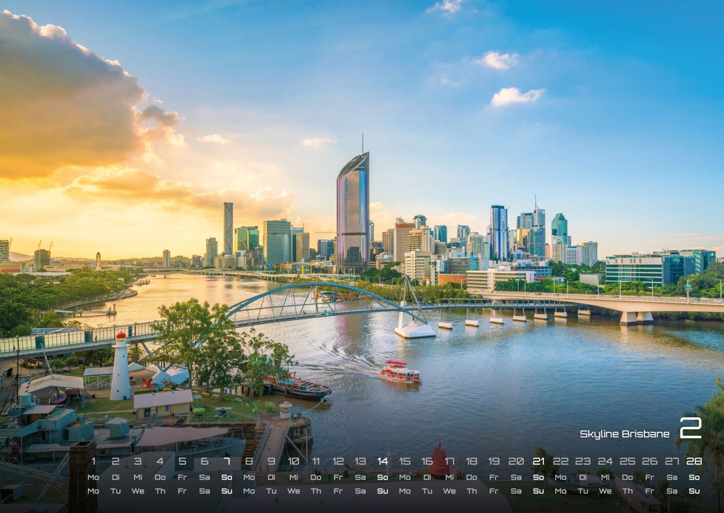 Australien Kalender 2027- das Land der Kängurus (DIN A2, 42 x 59.4 cm)