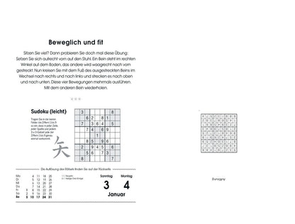 Rentner - Tagesabreisskalender 2027 (22 x 16 cm)