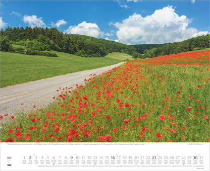 Wege in die Natur Kalender 2027 (42 x 52 cm)