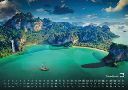 Thailand Kalender 2027 - Land of Smiles (DIN A2, 42 x 59.4 cm)