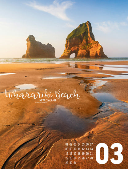 Wonderful World Kalender 2027 (66 x 24 cm)