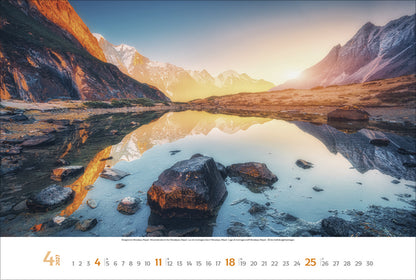 Berge Kalender 2027 (39 x 58 cm)