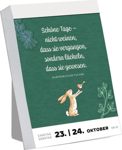 Weisst du eigentlich, wie lieb ich dich hab? - Tagesabreisskalender 2027 (14 x 10 cm)