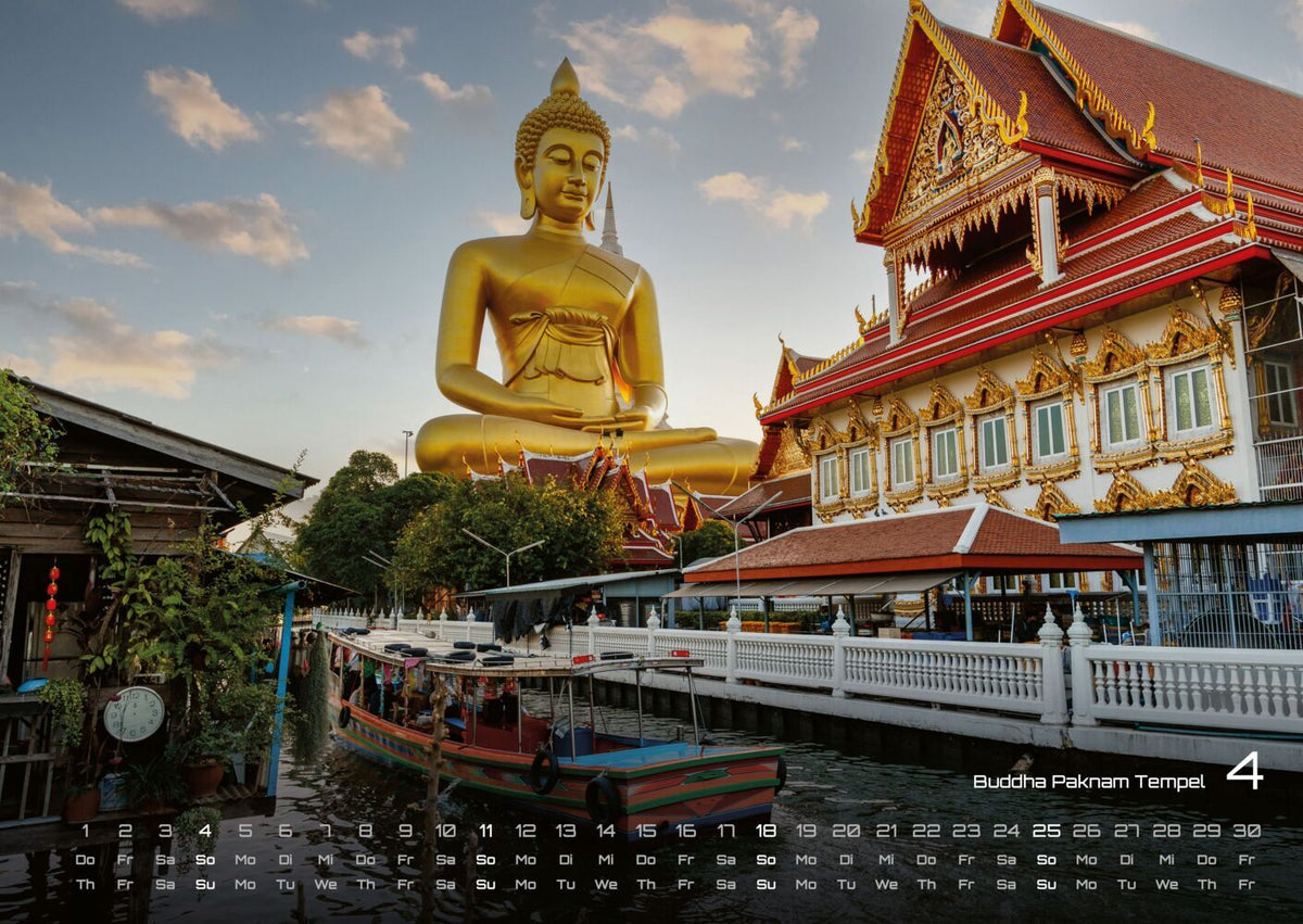 Thailand Kalender 2027 - Land of Smiles (DIN A2, 42 x 59.4 cm)