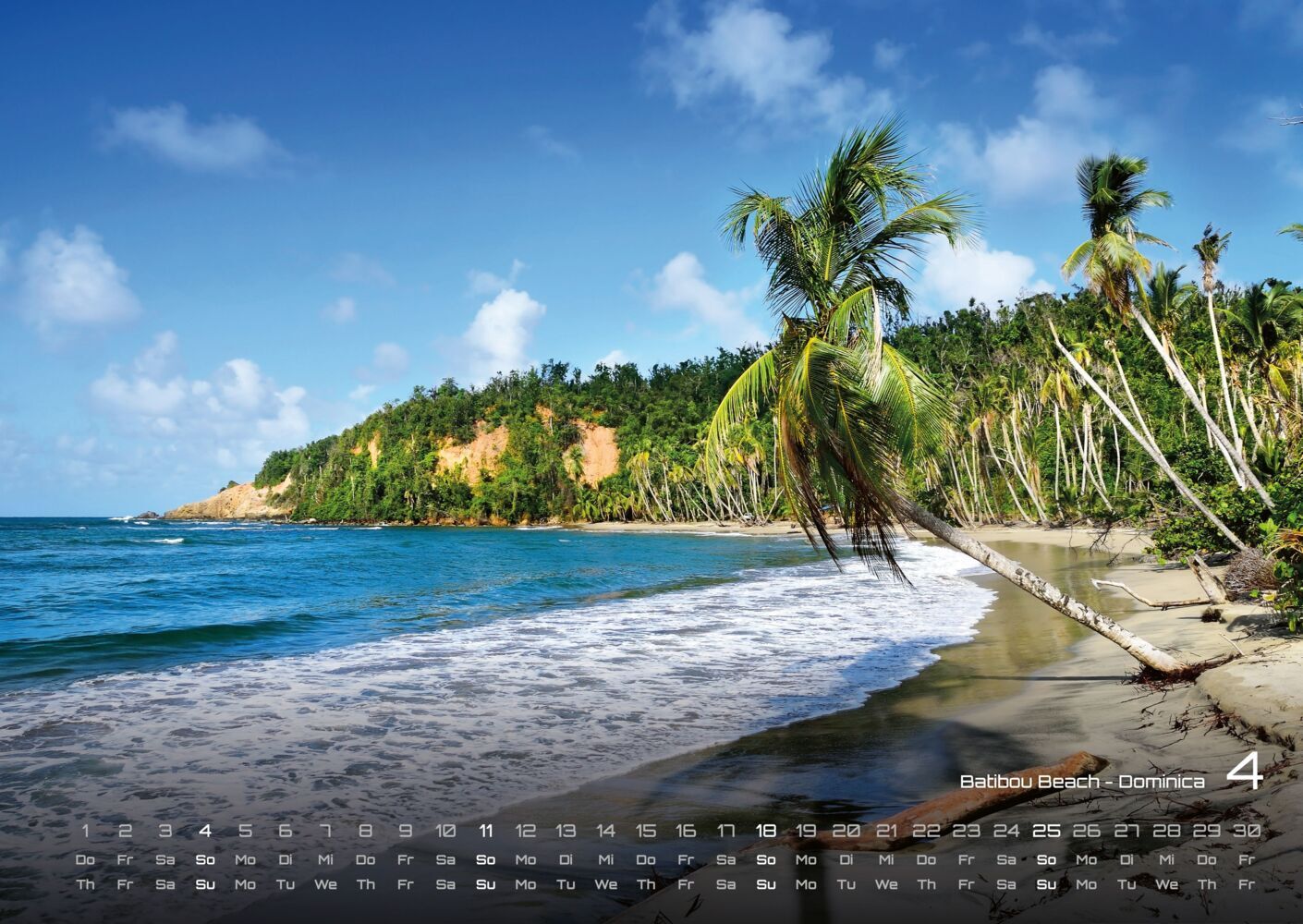 Inseln & Strände Kalender 2027 - Plätze zum Entspannden (DIN A2, 42 x 59.4 cm)