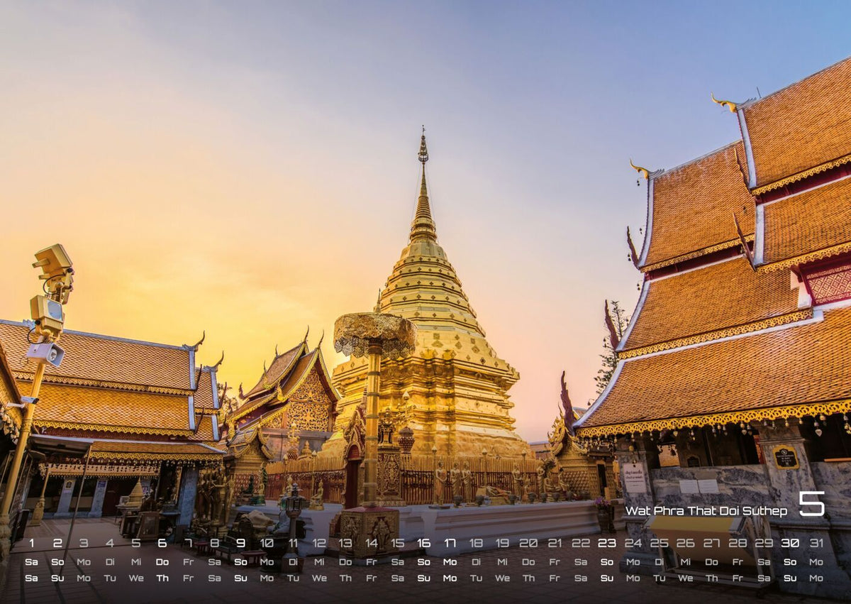 Thailand Kalender 2027 - Land of Smiles (DIN A2, 42 x 59.4 cm)