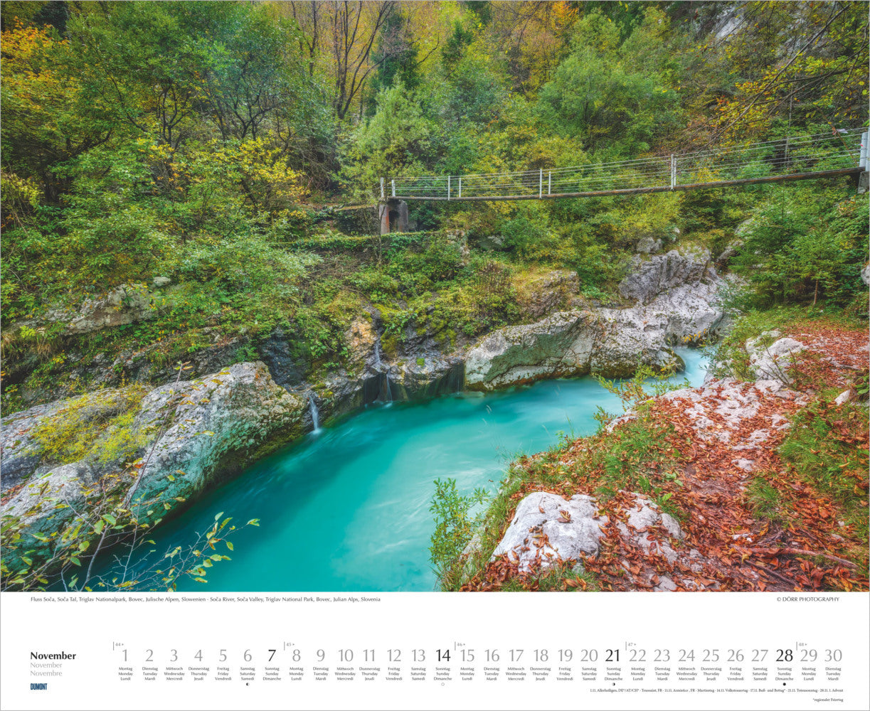 Wege in die Natur Kalender 2027 (42 x 52 cm)