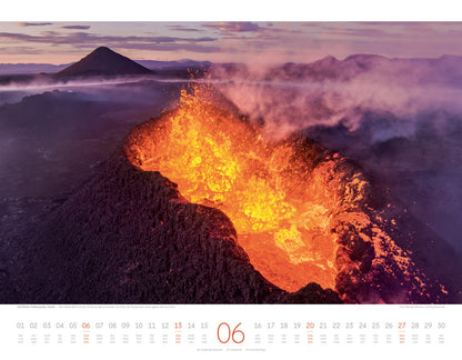 Naturkräfte Kalender 2027 - Wetterphänomene und Naturgewalten (42 x 54 cm)