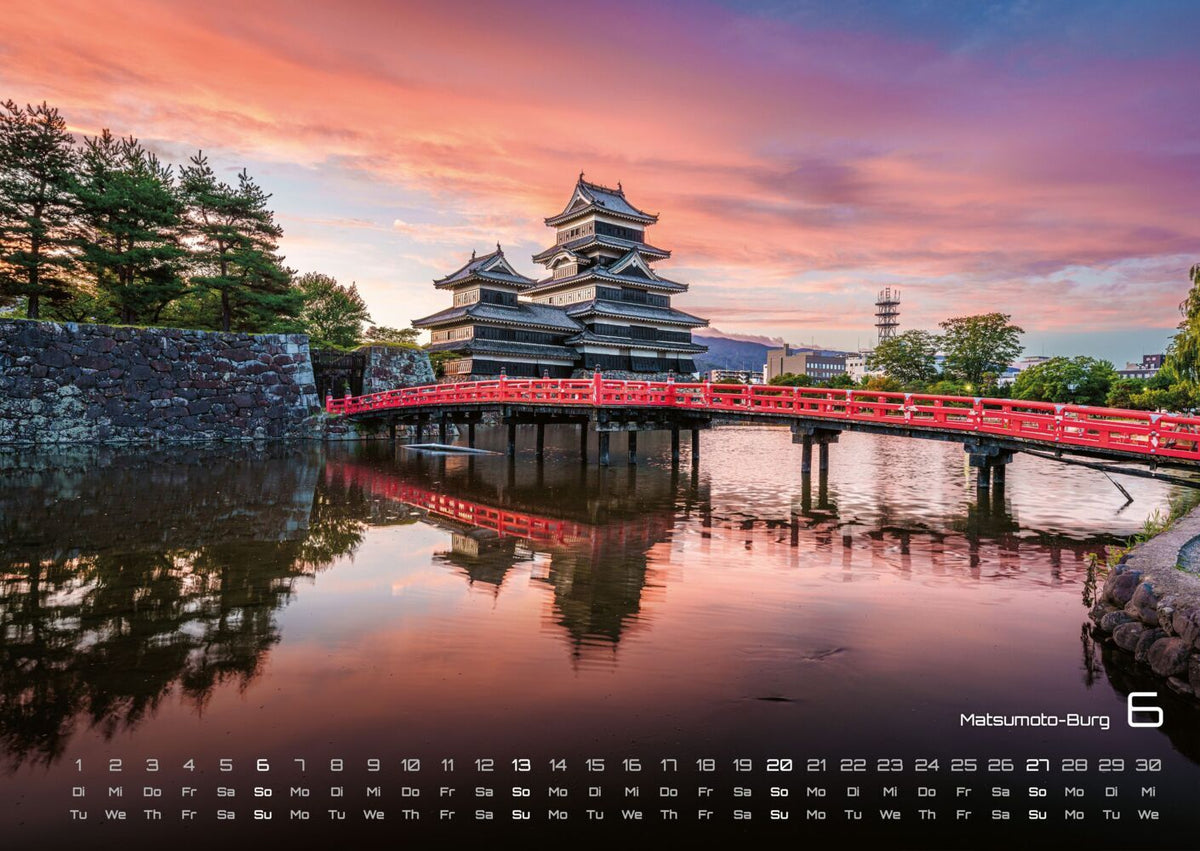 Japan Kalender 2027 - Im Land der aufgehenden Sonne (DIN A2, 42 x 59.4 cm)