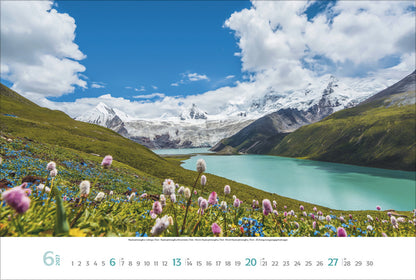 Berge Kalender 2027 (39 x 58 cm)