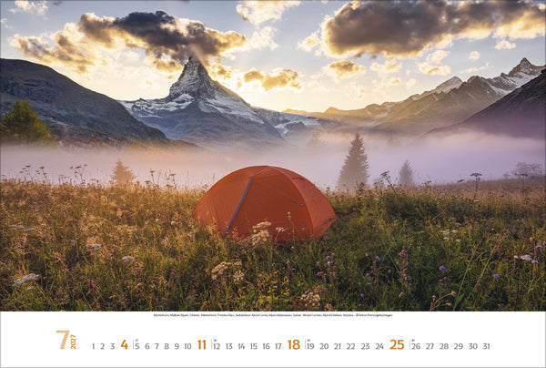 Berge Kalender 2027 (39 x 58 cm)