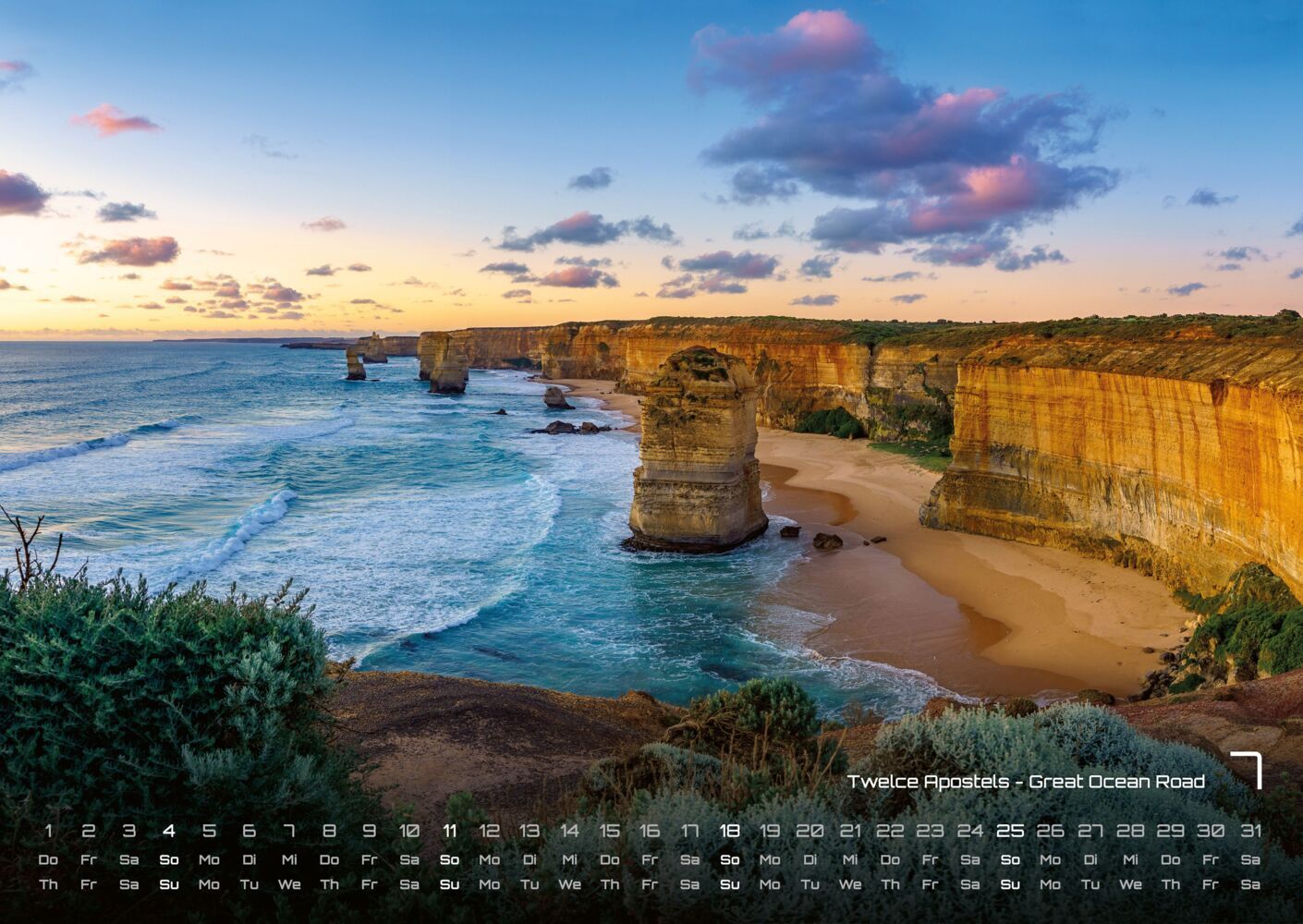 Australien Kalender 2027- das Land der Kängurus (DIN A2, 42 x 59.4 cm)