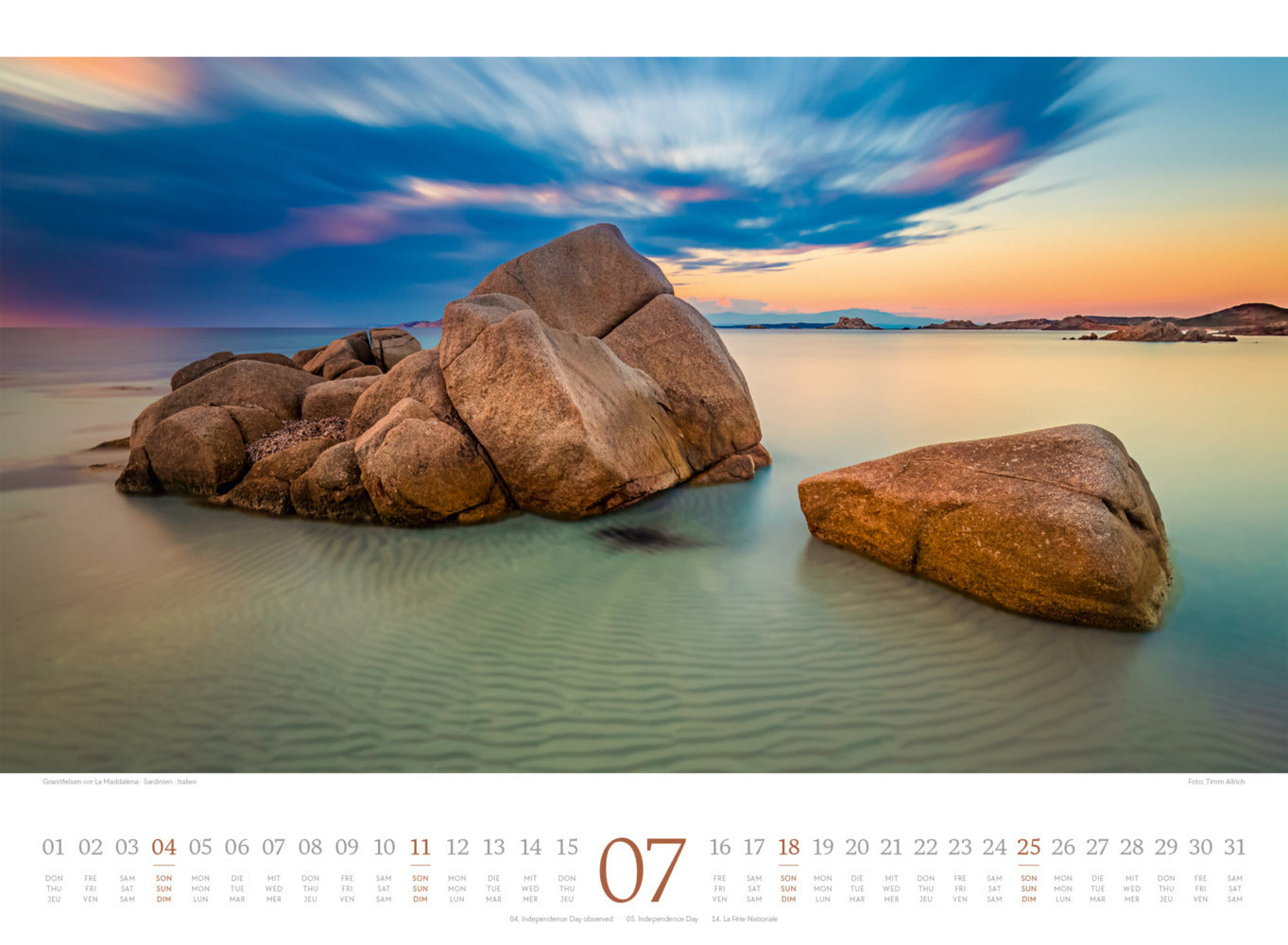 Harmonie Kalender 2027 (33 x 45 cm)