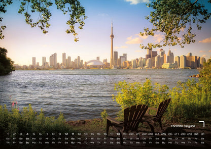 Kanada Kalender 2027 - Abenteuer Natur (DIN A2, 42 x 49.4 cm)