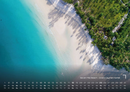 Inseln & Strände Kalender 2027 - Plätze zum Entspannden (DIN A2, 42 x 59.4 cm)