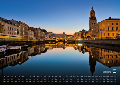 Schweden Kalender 2027 - Magie des Nordens (DIN A2, 42 x 59.4 cm)