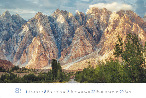 Berge Kalender 2027 (39 x 58 cm)