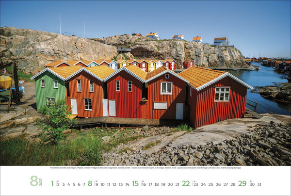 Sehnsuchtsorte Kalender 2027 (39 x 58 cm)